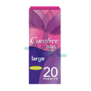 Carefree Cotton Pantyliners Larg 20