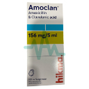Amoclan 156mg/5ml Suspension 100ml