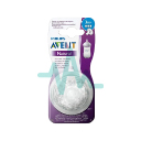 Avent Natural Teat Medium Flow 3 Holes 3M+