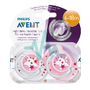 Avent Soother Orth 6-18M Bpa Double