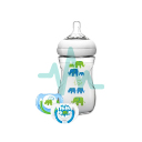 Avent Feeding Bottle With Pacifier Color