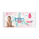 Johnson Gentle All Over Baby Wipes 2+1 Free