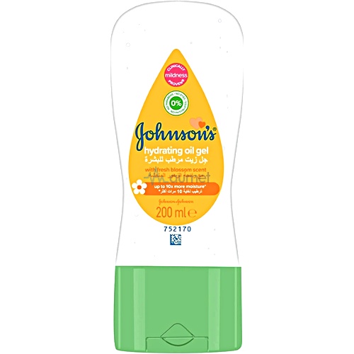 Johnson's Fresh Blossom Hydrating Baby Oil Gel 200ml