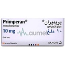 Primperan 10mg Tablet 20