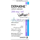 Depakine 200mg/ml Oral Solution 40ml