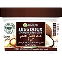 GARNIER ULTRA DOUX SMOOTHING HAIR FOOD MASK MACADAMIA FRIZZY &UNRULY HAIR 390ML