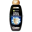 GARNIER ULTRA DOUX PURIFYING &SHINE SHAMPOO BLACK CHARCOAL &NIGELLA SEED OIL 400ML