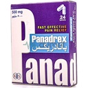 Panadrex 500mg Tablet 24