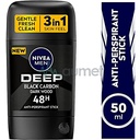 Nivea Deep Black Carbon Beat 48H Protection Deodor...