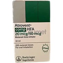 Atrovent Comp Hfa 20mcg/50mcg Metered Dose 200 10ml