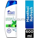 Head & Shoulders Menthol Refresh Shampoo 600ml