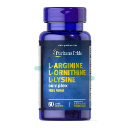 Puritans Pride L-Arginine L-Ornithine and L-Lysine Capsule 60