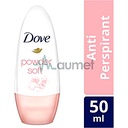 Dove Powder Soft Deodorant Roll On 50ml