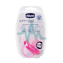 Chicco Soothr Physio Air Pink 12M 2Pcs