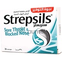 Strepsils Sore Throat & Blocked Nose MENTHOL Lozenges 36
