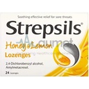 Strepsils Honey & Lemon Lozenges 24
