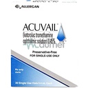 Acuvail 0.45 % Eye Drop 0.4ml Sdu 30 (03)