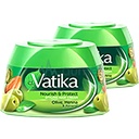 VATIKA NOURISH&PROTECT OLIVE.HENNA &ALMOND HAIR CREAM 140ML
