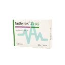 Euthyrox 25mcg Tablet 100