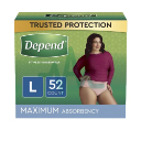 Depend Underwear For Women Large