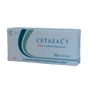 Cetazal 5mg Tablet 30 (01)