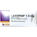 Lexopam 1.5mg Tablet 30
