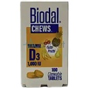 Biodal 1000Iu Chewable Tablet 100