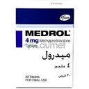 Medrol 4mg Tablet 30 (مقطوع)