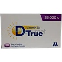DTRUE 25000 VITAMIN D 20 CAP (03)