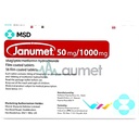 Janumet 50/1000mg Tablet 56