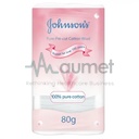 Johnson's Pure Pre Cut Cotton Wool 80g