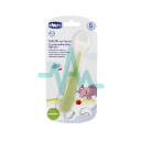 Chicco Silicone Spoon Green