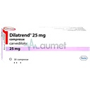 Dilatrend 25mg Tablet 30