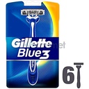Gillette Blue 3 Comfort Disposable Men Razor 6+2