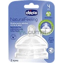 Chicco 4M Nipple 2Pcs