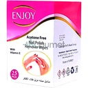 Enjoy Nail Polish Remover Wipe 25