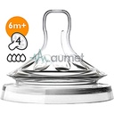Avent Teat Natural Fast Flow 4 Hole