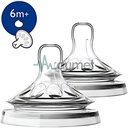 Avent Teat Natural Thick Feed 2Pcs