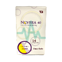 Novera 40mg Capsule 14