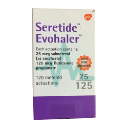 Serevent Evohaler 250mcg Dose 120