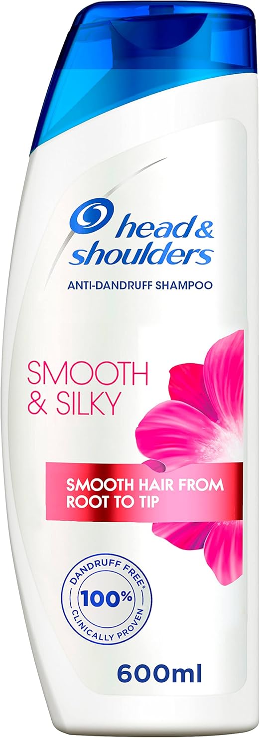 Head & Shoulders Smooth Silky Shampoo 600ml