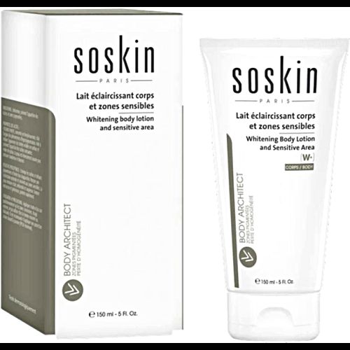 Soskin whitening body lotion &sensitive area
