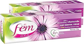 Fam Usa Chamomile Hair Removal Cream 2x120g