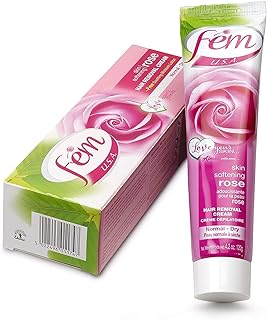 Fem Rose Sensitive Skin Hair Removal Cream 120g