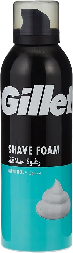 Gillette Menthol Shaving Foam 200ml