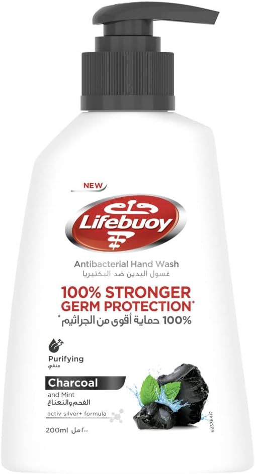 Lifebuoy Charcoal Germ Protection Hand Wash 200ml