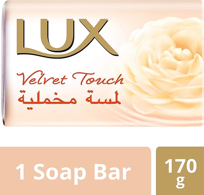 Lux Velvet Touch Jasmine And Almond Oil Soap Bar 170g