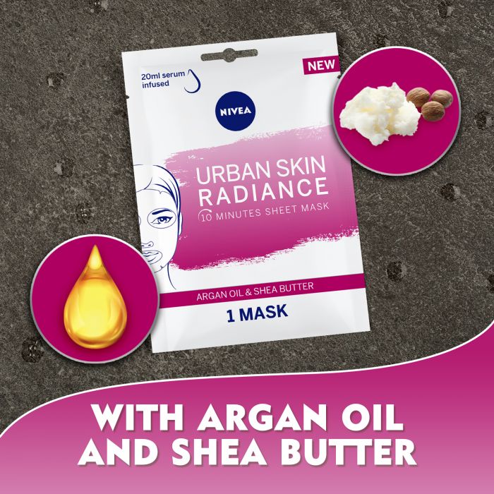 Nivea Urban Skin Radiance Mask 20ml