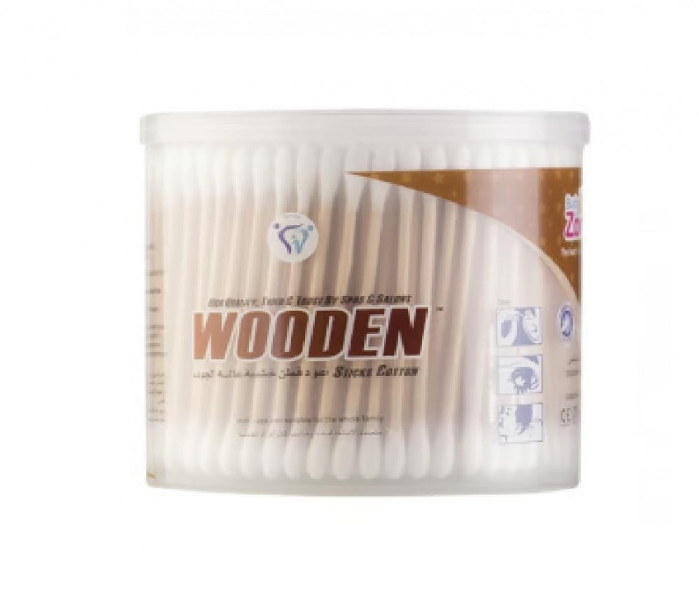 Baby Zone Wooden Cotton Ear Bud 300Pcs 8416