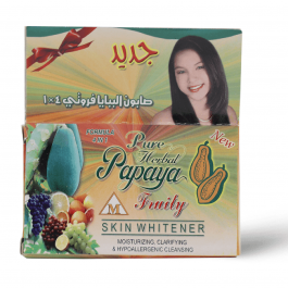 Pureskin Papaya Herbal 4in1 Soap Bar 135g